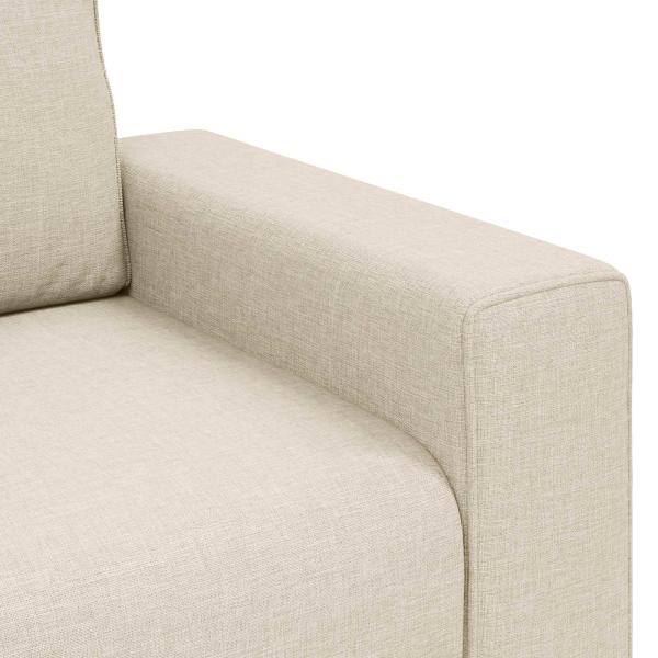 2-Sitzer-Sofa 120 cm Leinen