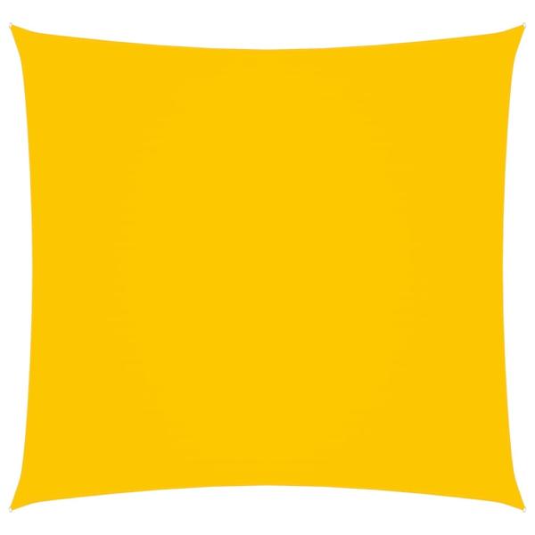 Sonnensegel Oxford-Gewebe Quadratisch 3x3 m Gelb
