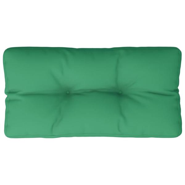 Palettenkissen Grün 70x40x12 cm Stoff