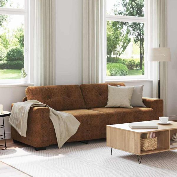 ARDEBO.de - Braun Stoff Standard Modular Braunes Sofa Rechteckig Modern