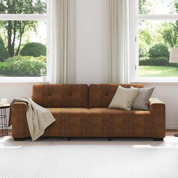Braun Stoff Standard Modular Braunes Sofa Rechteckig Modern