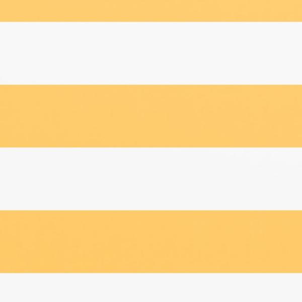 Balkon-Sichtschutz Weiß und Gelb 75x300 cm Oxford-Gewebe