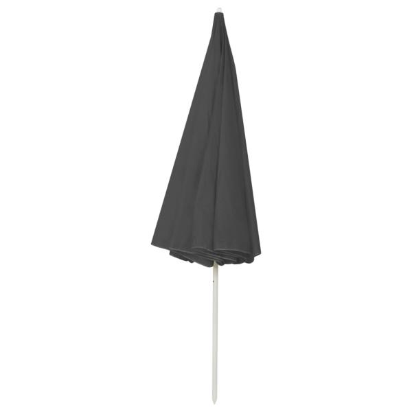 Strandschirm Anthrazit 300 cm