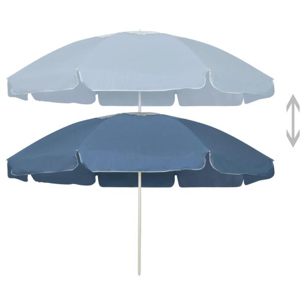Strandschirm Blau 240 cm