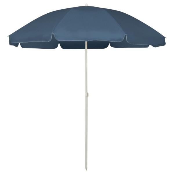 ARDEBO.de - Strandschirm Blau 240 cm