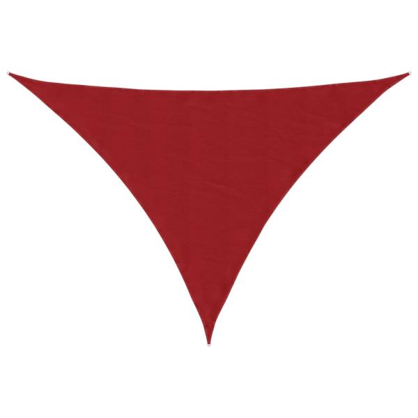 Sonnensegel Oxford-Gewebe Dreieckig 3x4x5 m Rot