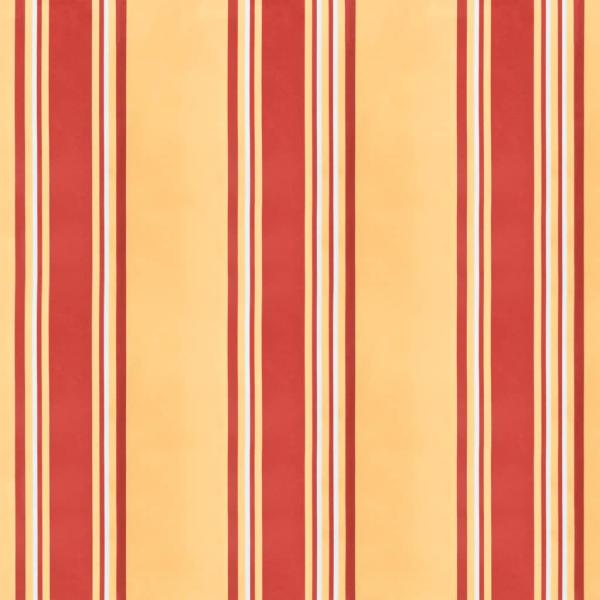 Markisenvolant Gelb und Orange Gestreift 3,5 m
