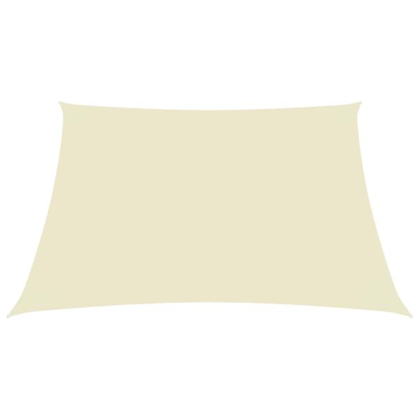 Sonnensegel Oxford-Gewebe Quadratisch 3x3 m Creme