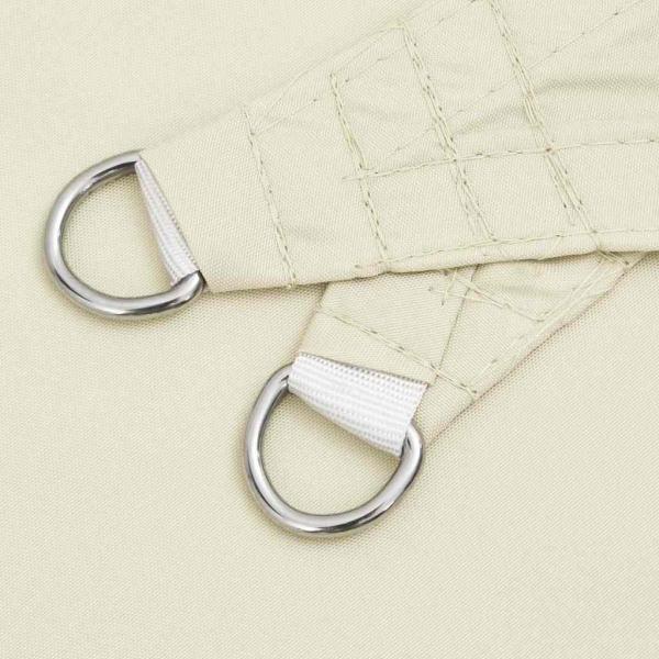 Sonnensegel Oxford-Gewebe Quadratisch 3x3 m Creme
