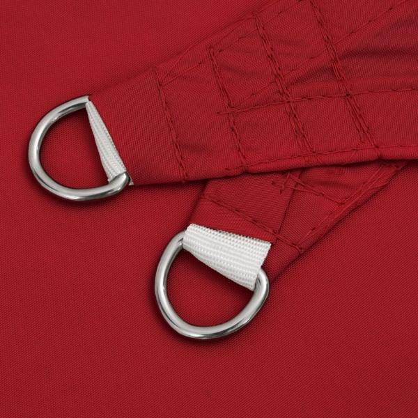 Sonnensegel Oxford-Gewebe Dreieckig 5x7x7 m Rot