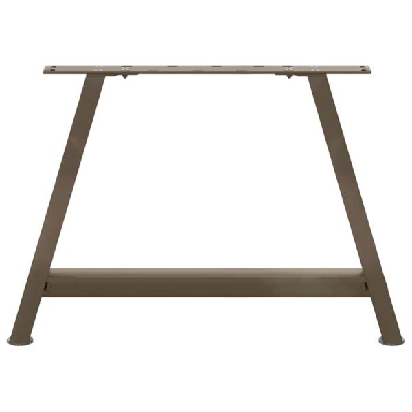 Couchtischbeine A-Form 2 Stk. 70x(42-43) cm Stahl