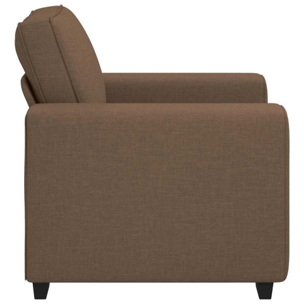 Sessel Braun 60 cm Stoff