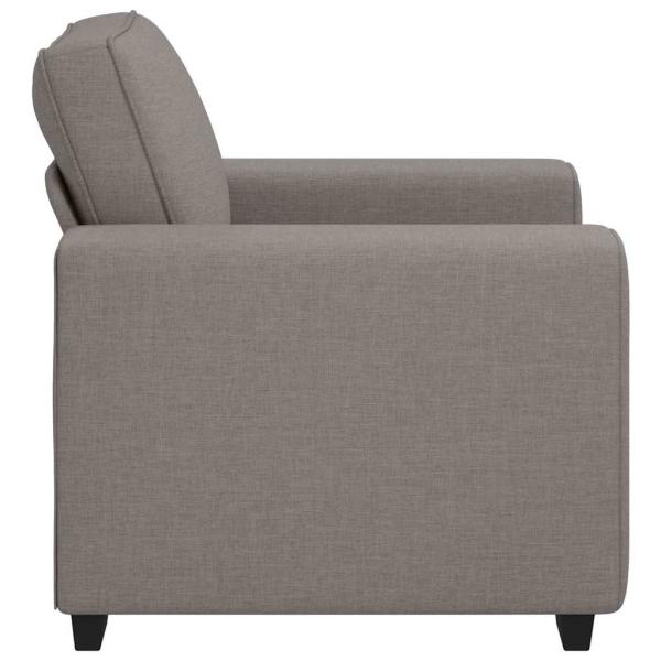 Sessel Taupe 60 cm Stoff