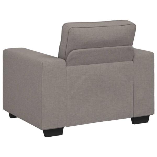 Sessel Taupe 60 cm Stoff