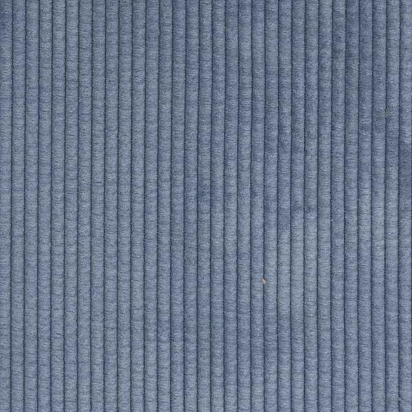 Modulares Sofa mit Kissen Cordstoff Blau