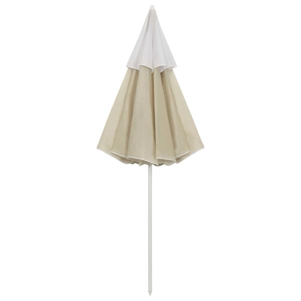Strandschirm Sandgelb 300 cm