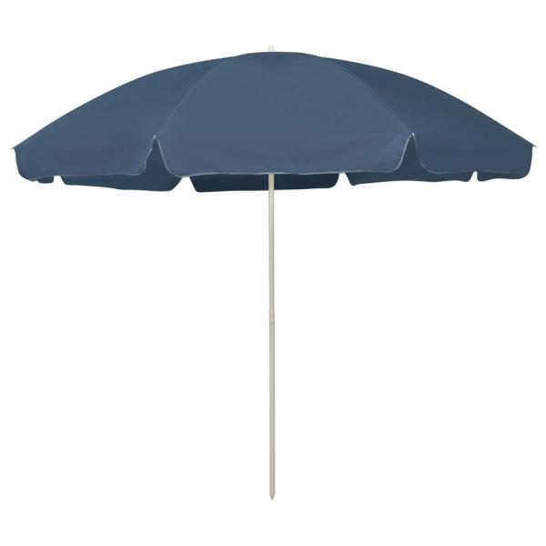 ARDEBO.de - Strandschirm Blau 300 cm
