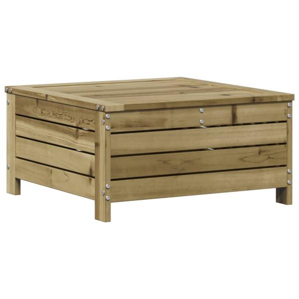 4-tlg. Garten-Lounge-Set mit Kissen Kiefernholz Imprägniert