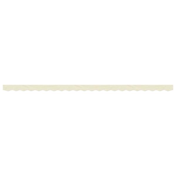 Markisenvolant Creme Gestreift 5 m