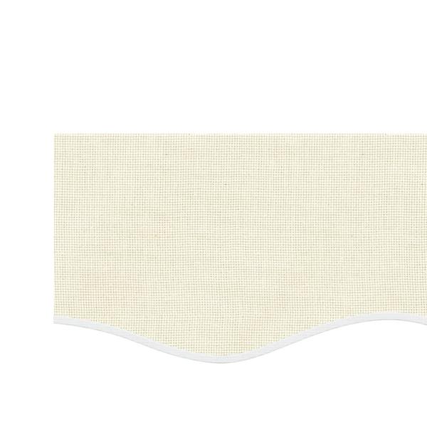 Markisenvolant Creme Gestreift 4 m