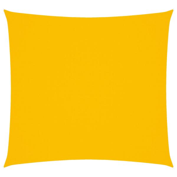 Sonnensegel Oxford-Gewebe Quadratisch 4x4 m Gelb