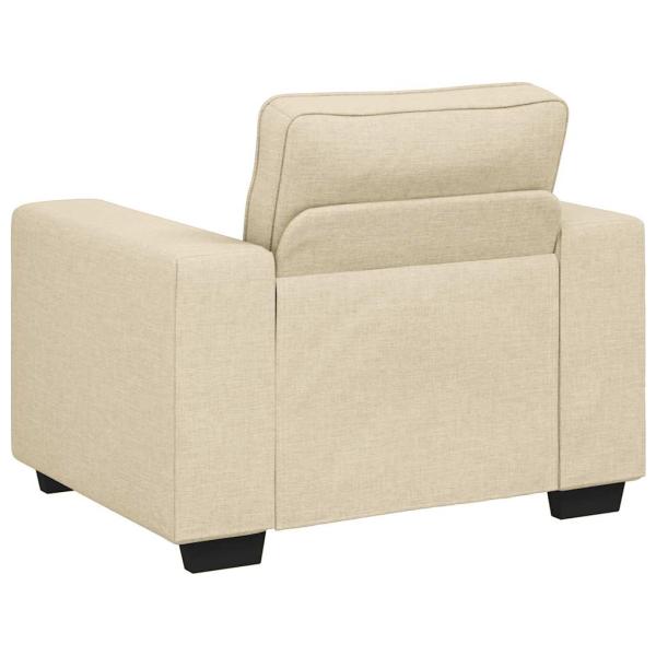 Sessel Creme 60 cm Stoff