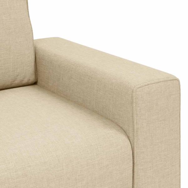 Sessel Creme 60 cm Stoff