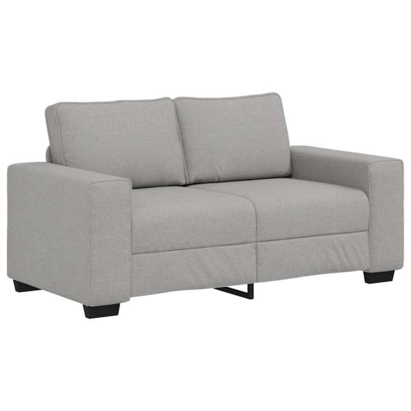 2-Sitzer-Sofa Wolkengrau 120 cm Stoff
