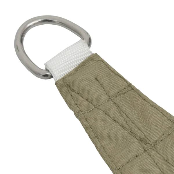 Sonnensegel Oxford-Gewebe Quadratisch 6x6 m Beige