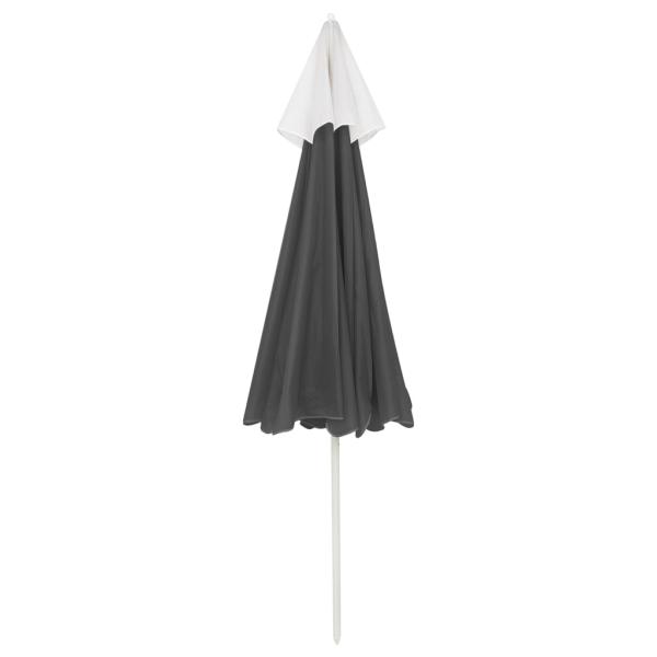 Strandschirm Anthrazit 240 cm