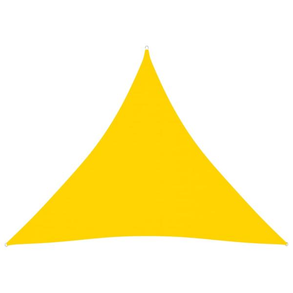 ARDEBO.de - Sonnensegel Oxford-Gewebe Dreieckig 6x6x6 m Gelb
