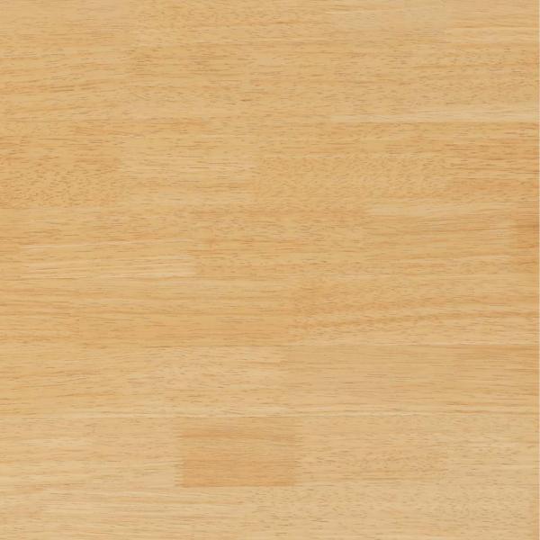 Barhocker mit Kissen 2 Stk. Natur Massivholz Gummibaum