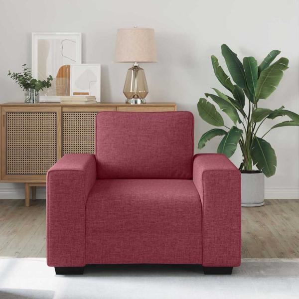 Sessel Weinrot 60 cm Stoff