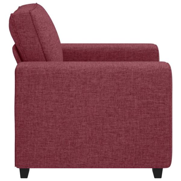 Sessel Weinrot 60 cm Stoff