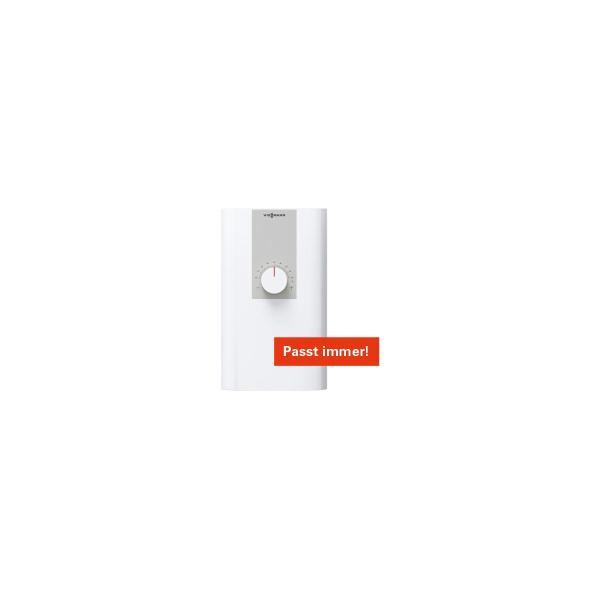 Viessmann Vitotherm EI3.A11.13 Kompakt Durchlauferhitzer, elektronisch gesteuert, 13,5kW, weiß(ZK03810)