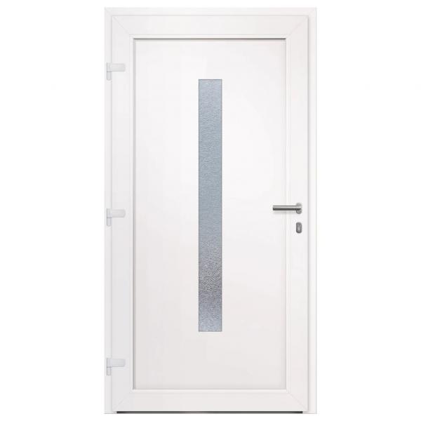 Haustür Anthrazit 108x208 cm PVC