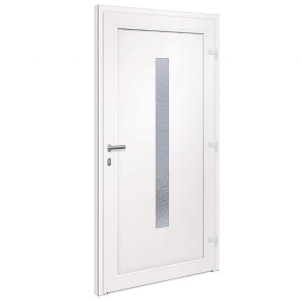 Haustür Anthrazit 108x208 cm PVC