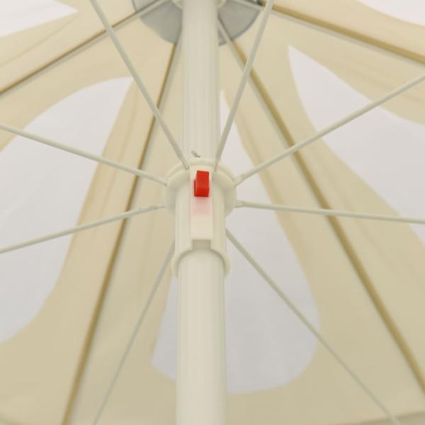 Strandschirm Sandgelb 240 cm