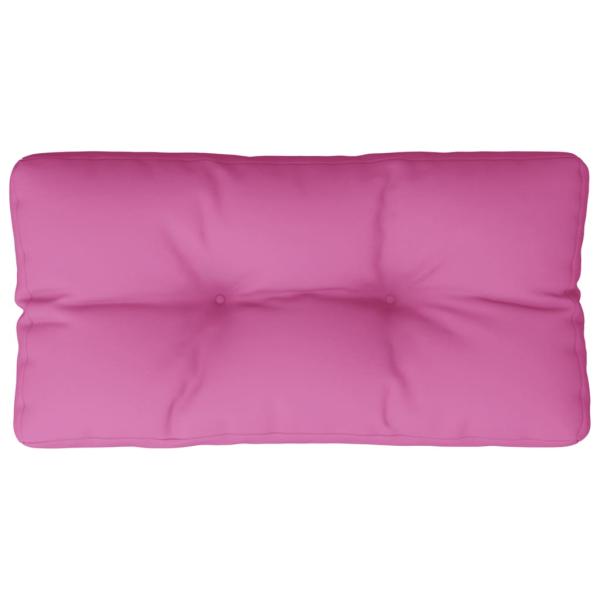 Palettenkissen Rosa 70x40x12 cm Stoff