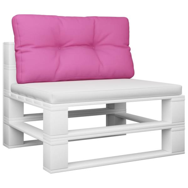 Palettenkissen Rosa 70x40x12 cm Stoff
