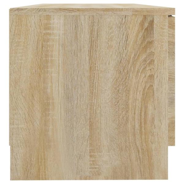 TV-Schränke 2 Stk. Sonoma-Eiche 80x35x36,5 cm Holzwerkstoff