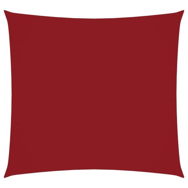 Sonnensegel Oxford-Gewebe Quadratisch 6x6 m Rot