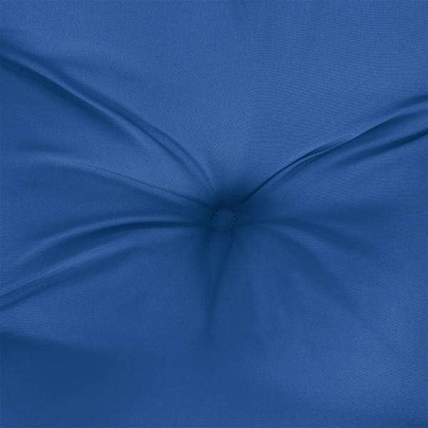 Palettenkissen Königsblau 70x70x12 cm Stoff