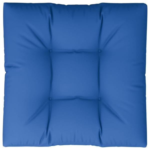 Palettenkissen Königsblau 70x70x12 cm Stoff
