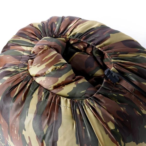 Doppelschlafsack mit Kissen Erwachsene Camping 3-4 Jahreszeiten