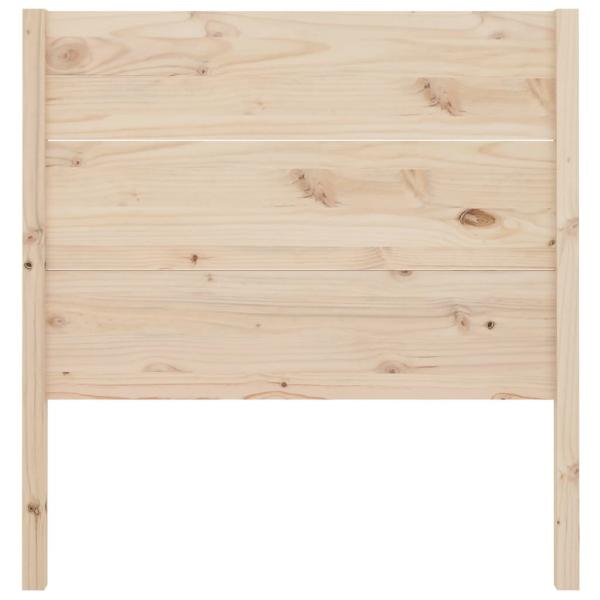 Kopfteil 96x4x100 cm Massivholz Kiefer