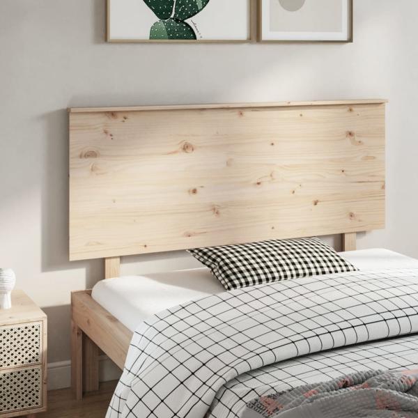 ARDEBO.de - Bett-Kopfteil 144x6x82,5 Massivholz Kiefer