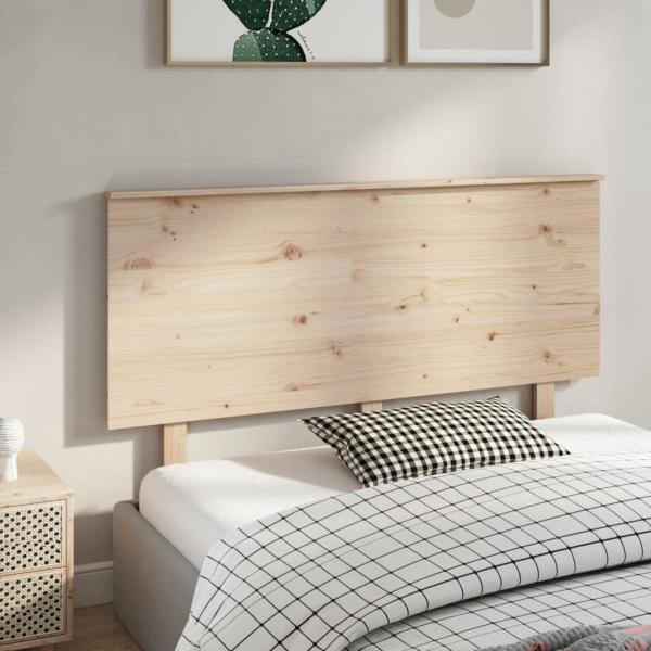Bett-Kopfteil 144x6x82,5 Massivholz Kiefer