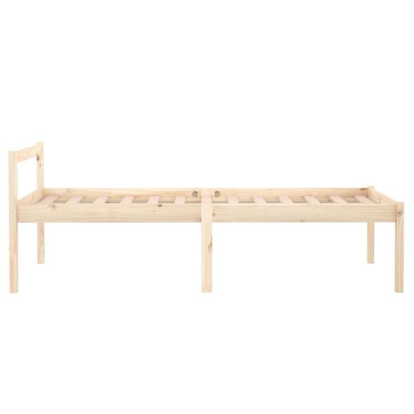 Seniorenbett 90x200 cm Massivholz Kiefer