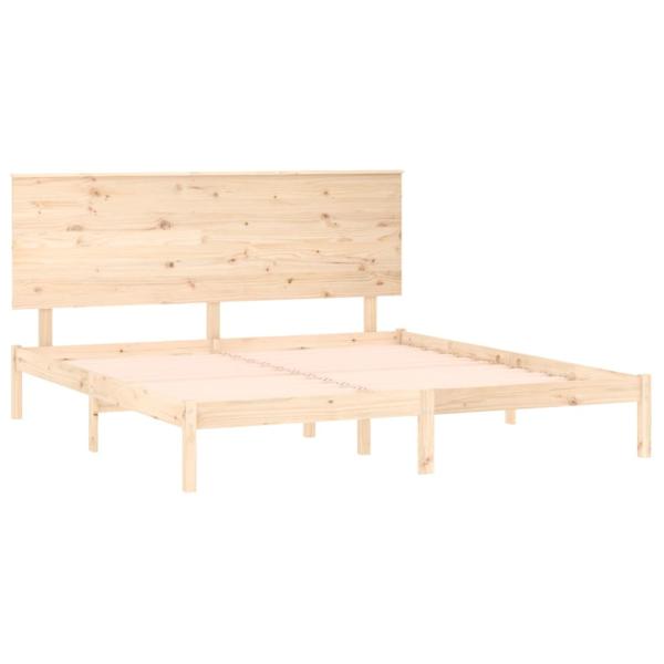 Massivholzbett ohne Matratze 160x200 cm Kiefernholz